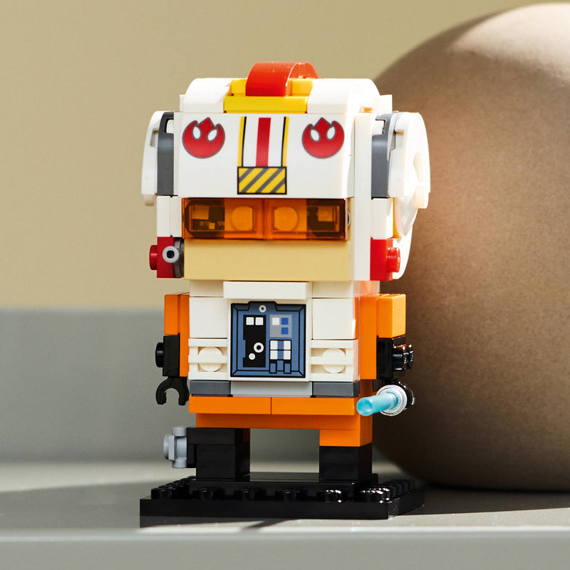 LEGO BrickHeadz Luke Skywalker Rebel Pilot 138 pieces, UK version