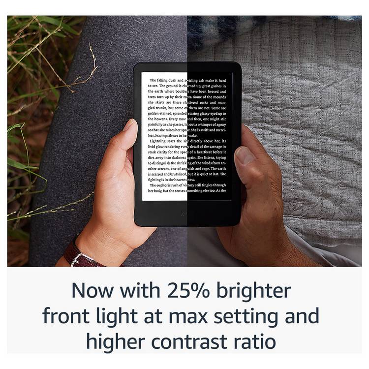 Amazon Kindle 2024 6 inch e-reader 16GB black - British product
