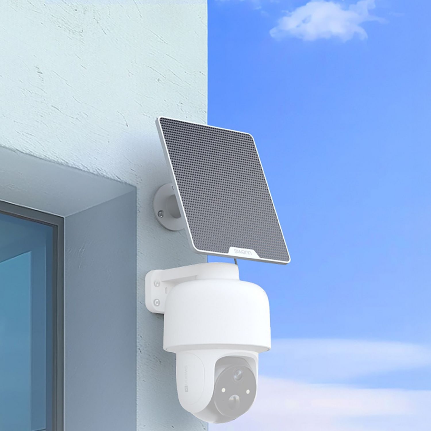 Swann Solar Panel for 4K security cameras, imported from the UK