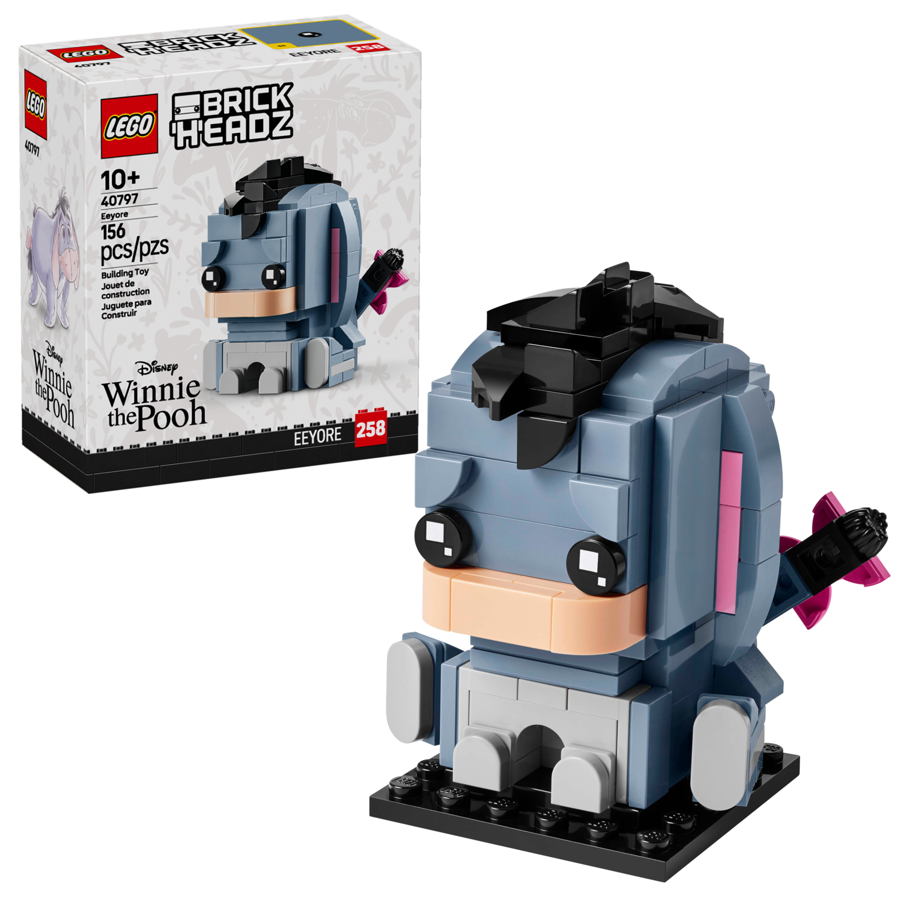 LEGO BrickHeadz Disney Eeyore figure 7.5cm - British product