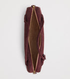 Alaïa Le Teckel suede top-handle bag, imported from the UK