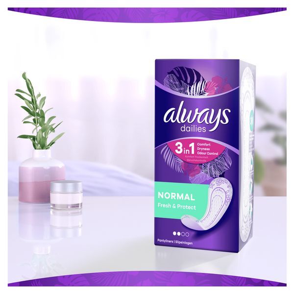 Always Dailies Panty Liners Normal Value Pack x68 GOODS Superdrug   