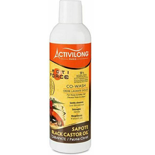 Activilong black castor oil co wash 240ml - British product