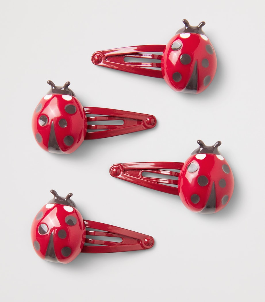 Konges Sløjd ladybug hair clips pack of 4 - British product