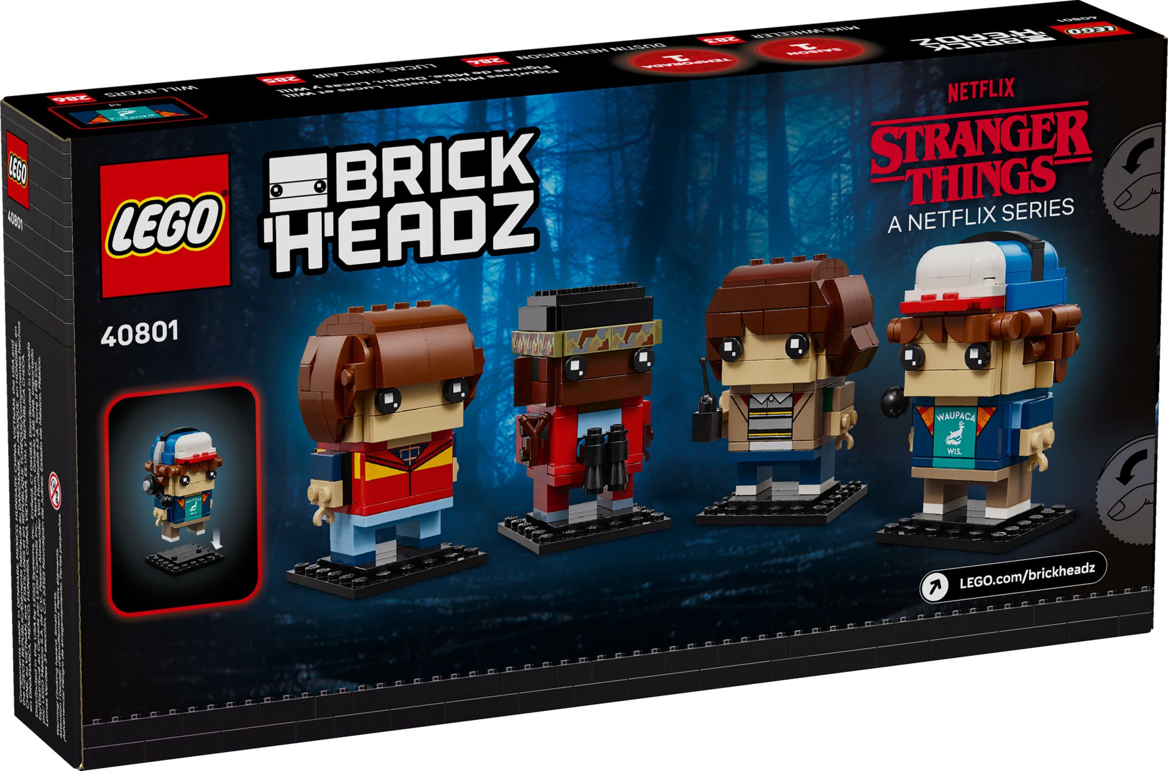 LEGO Stranger Things Figures 542 Piece, imported from the UK