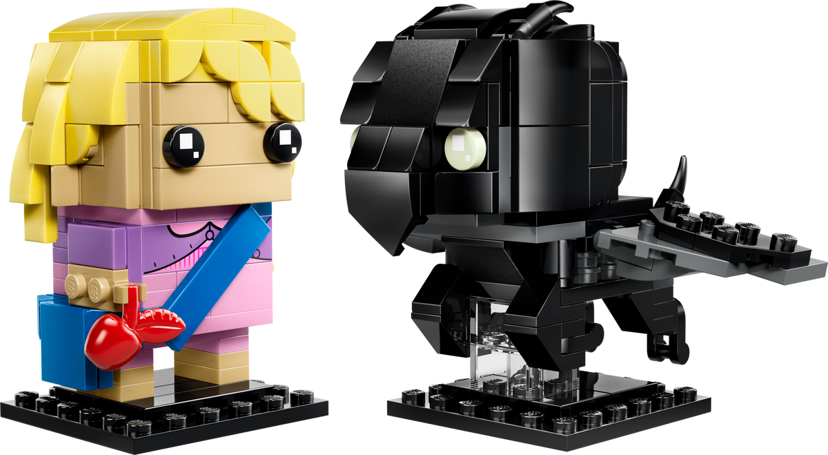 LEGO Luna Lovegood Thestral figures brick set, imported from the UK
