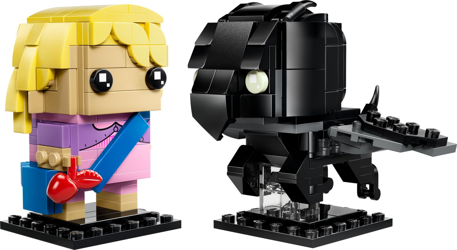 LEGO Luna Lovegood Thestral figures brick set, imported from the UK