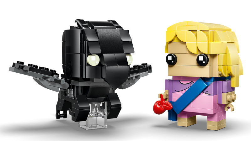LEGO Luna Lovegood Thestral figures brick set, imported from the UK