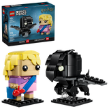 LEGO Luna Lovegood Thestral figures brick set, imported from the UK