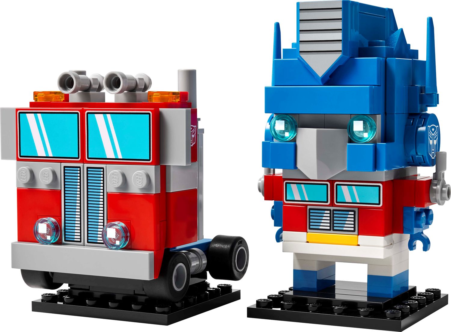 LEGO BrickHeadz Optimus Prime Robot & Vehicle 237 pieces, imported from the UK