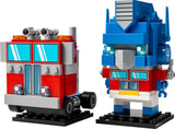 LEGO BrickHeadz Optimus Prime Robot & Vehicle 237 pieces, imported from the UK
