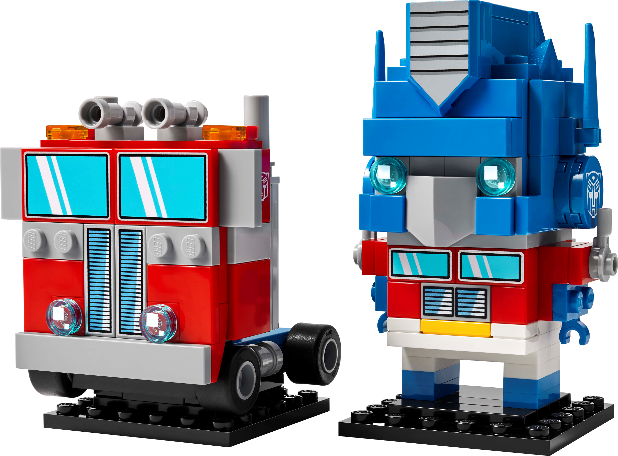 LEGO BrickHeadz Optimus Prime Robot & Vehicle 237 pieces, imported from the UK