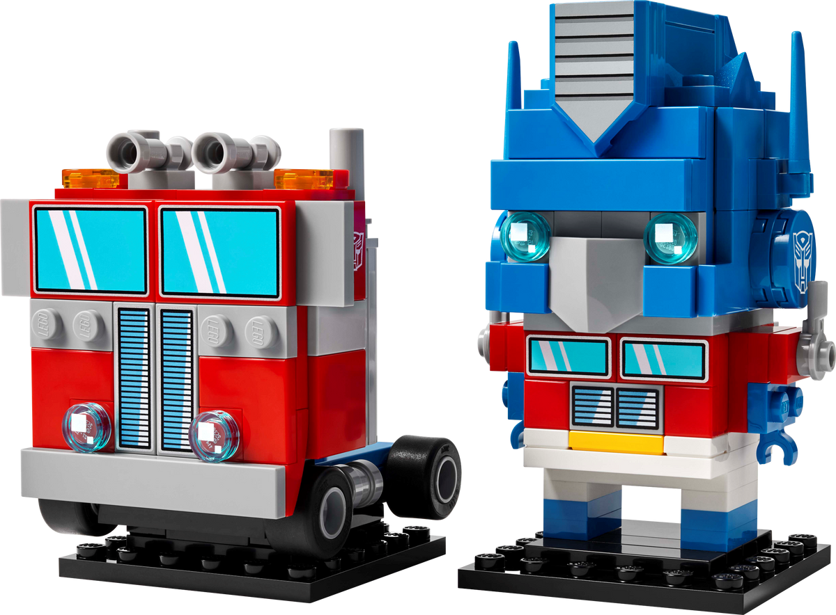 LEGO BrickHeadz Optimus Prime Robot & Vehicle 237 pieces, imported from the UK