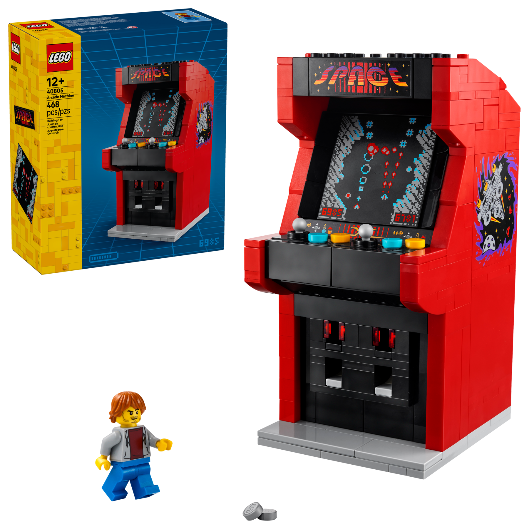 LEGO Arcade Machine 468 piece model - British product