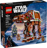 LEGO Star Wars Gingerbread AT-AT Walker Building Set 697 Pieces, UK version