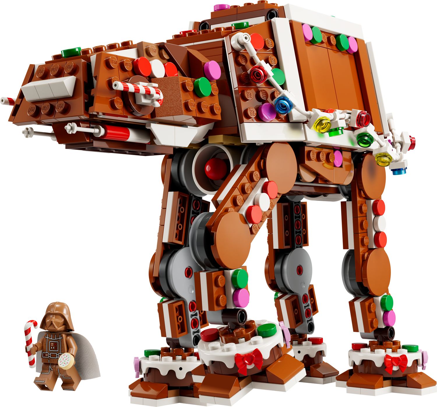 LEGO Star Wars Gingerbread AT-AT Walker Building Set 697 Pieces, UK version