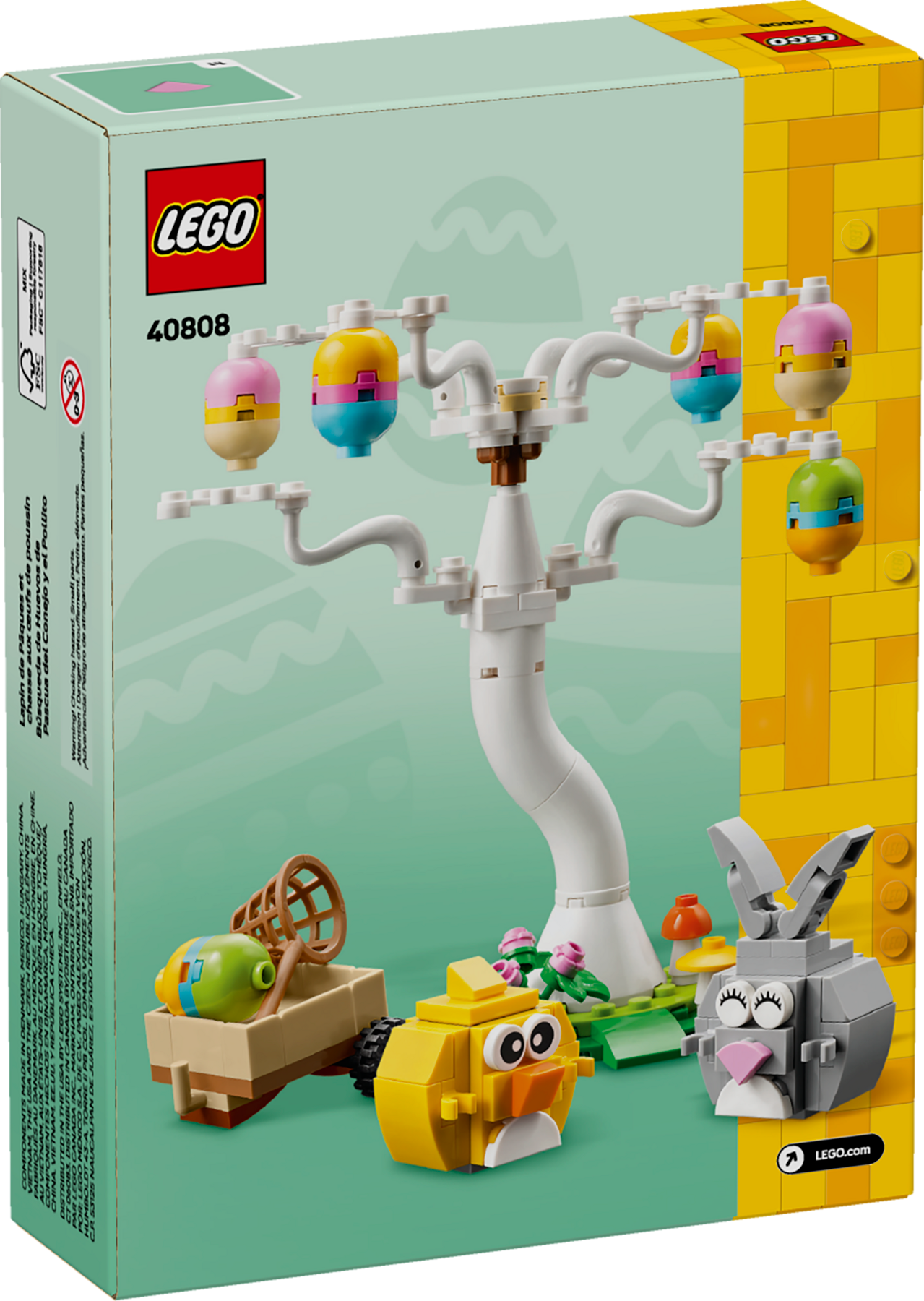 LEGO Easter Bunny Egg Hunt 140 Pieces Set - British product