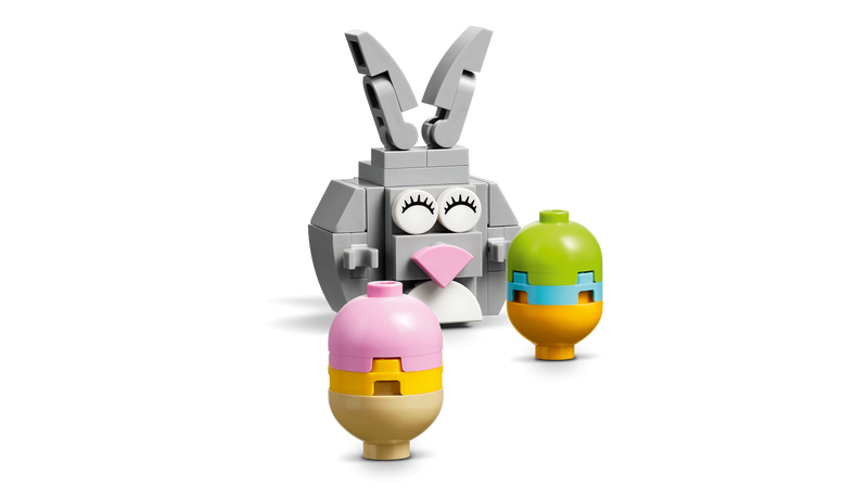 LEGO Easter Bunny Egg Hunt 140 Pieces Set - British product
