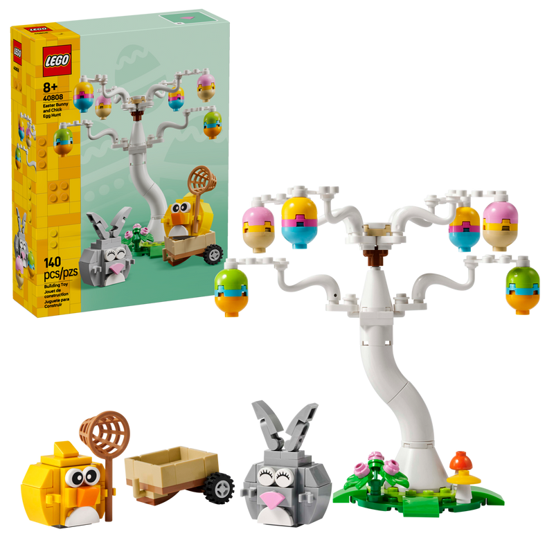 LEGO Easter Bunny Egg Hunt 140 Pieces Set - British product