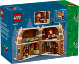 LEGO Festive Gingerbread House building set 498 pieces, UK version