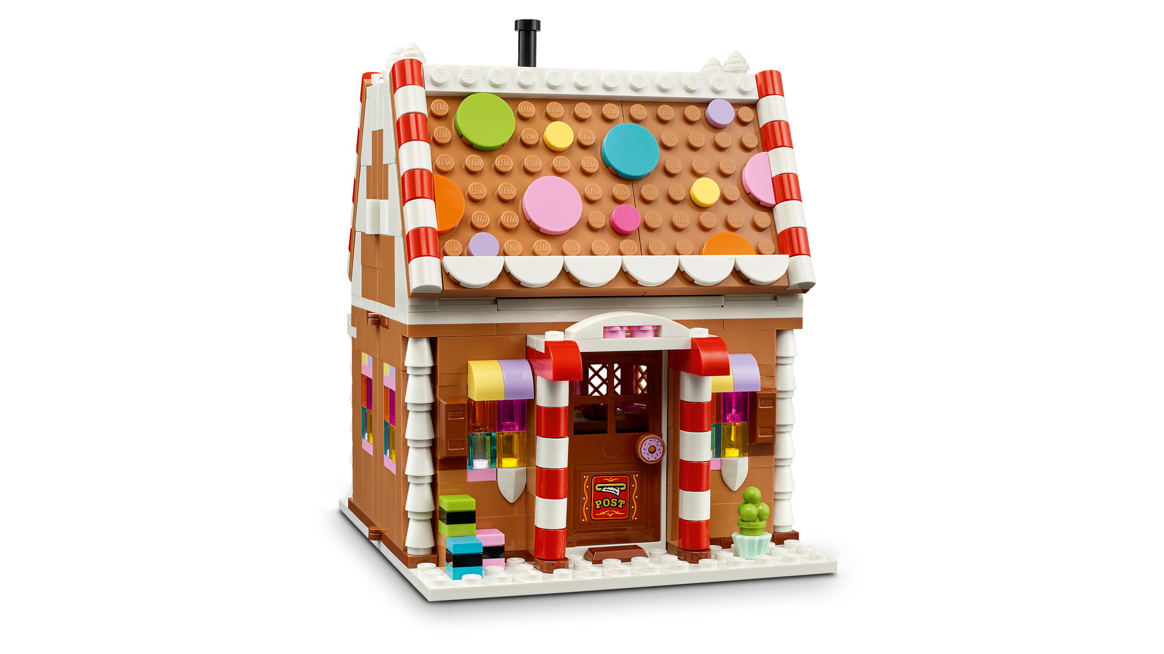 LEGO Festive Gingerbread House building set 498 pieces, UK version