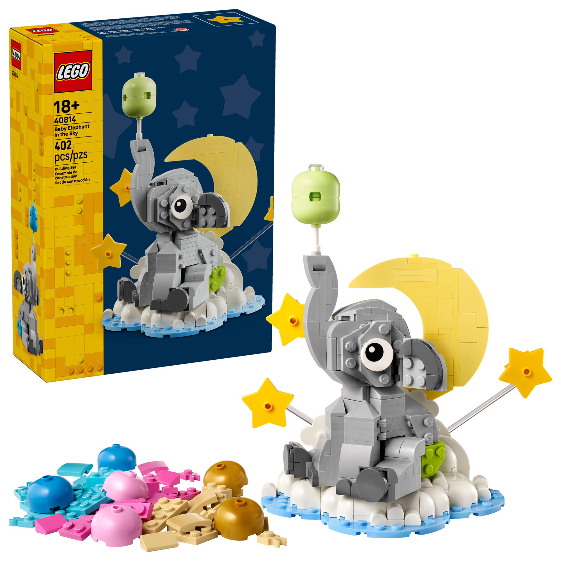 LEGO Baby Elephant building set 402 pieces - British product