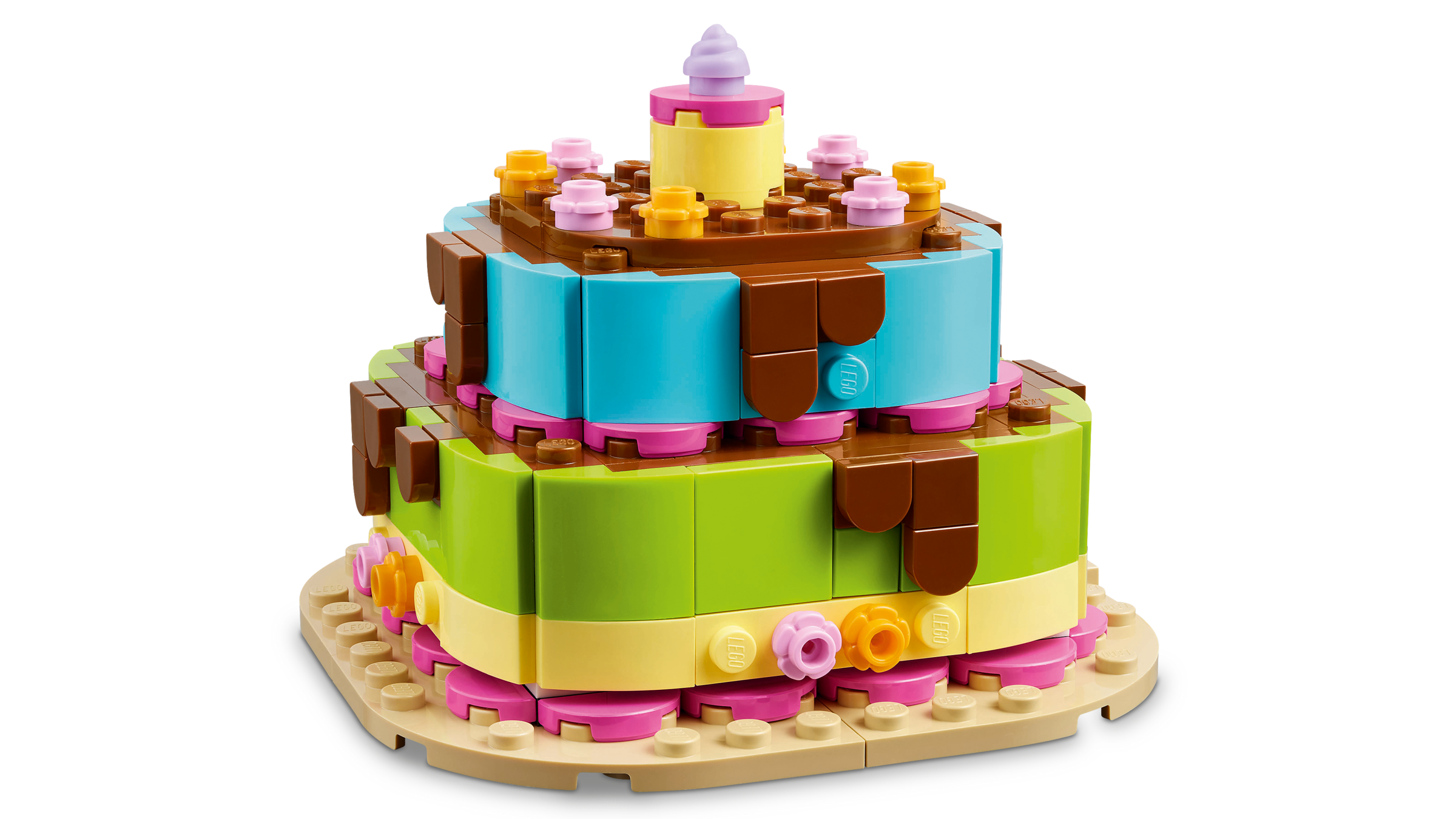 LEGO Birthday Cake Building Set 219 Pieces - British product