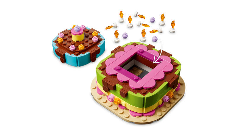 LEGO Birthday Cake Building Set 219 Pieces - British product