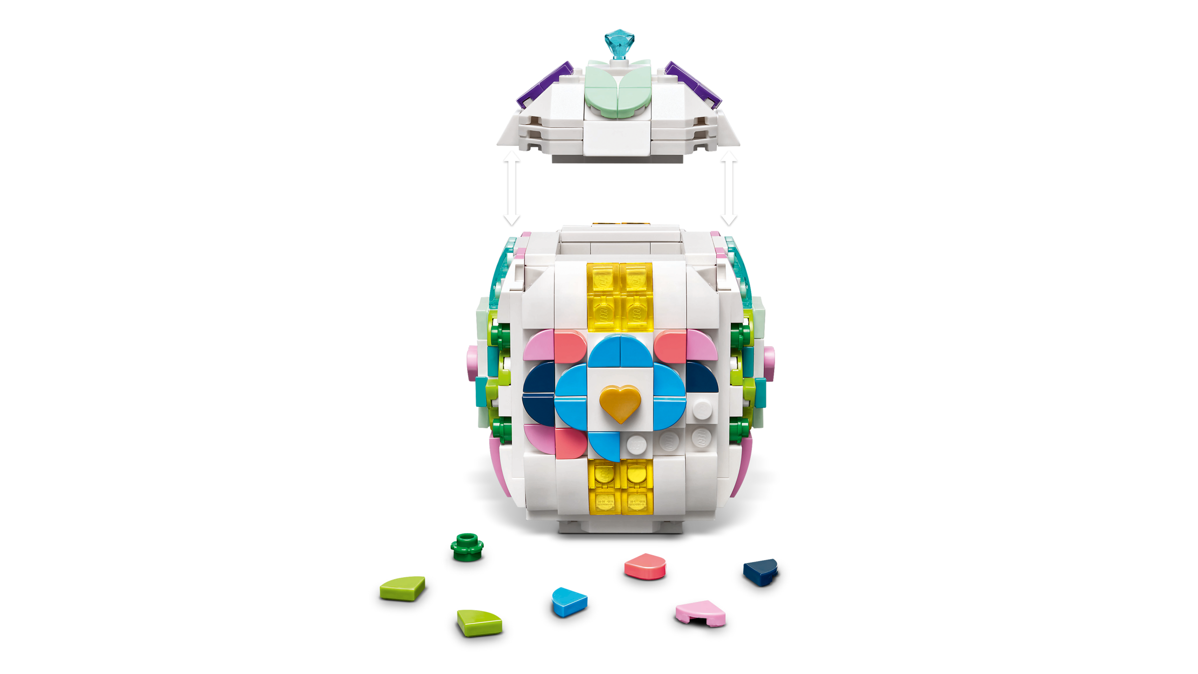 LEGO Decorative Easter Egg 386 Piece - British product
