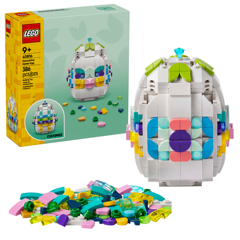 LEGO Decorative Easter Egg 386 Piece - British product