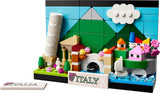 LEGO Italy Postcard Model Construction Kit 189 Pieces, UK version