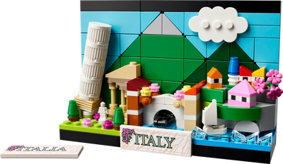 Lego LEGO Italia Postkort Byggesett 189 Deler - Kjøp online hos McGrocer