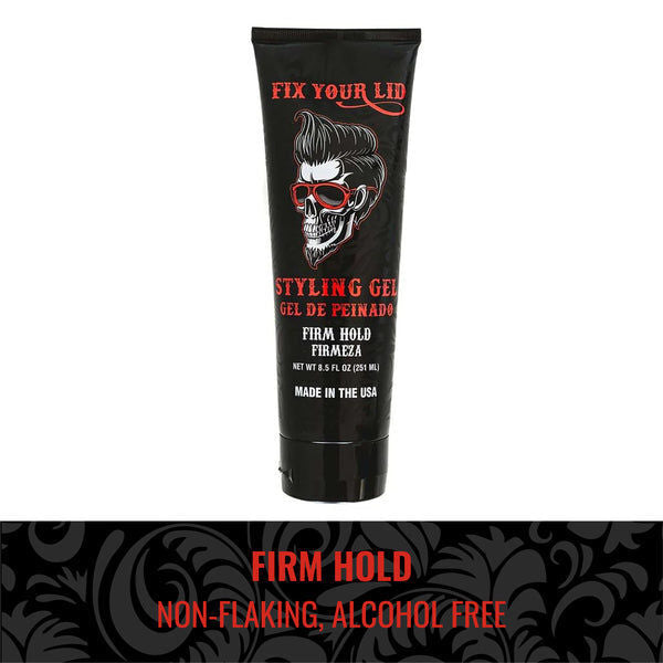 Fix Your Lid firm hold styling gel 252ml - British product