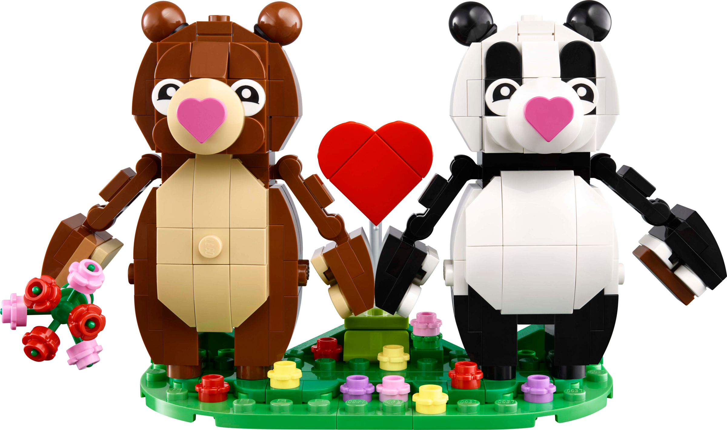 LEGO Love Bears Building Kit 287 Pieces, imported from the UK