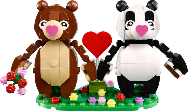 LEGO Love Bears Building Kit 287 Pieces, imported from the UK