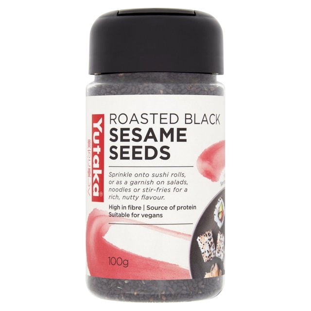 Yutaka Roasted Black Sesame Seeds   100g