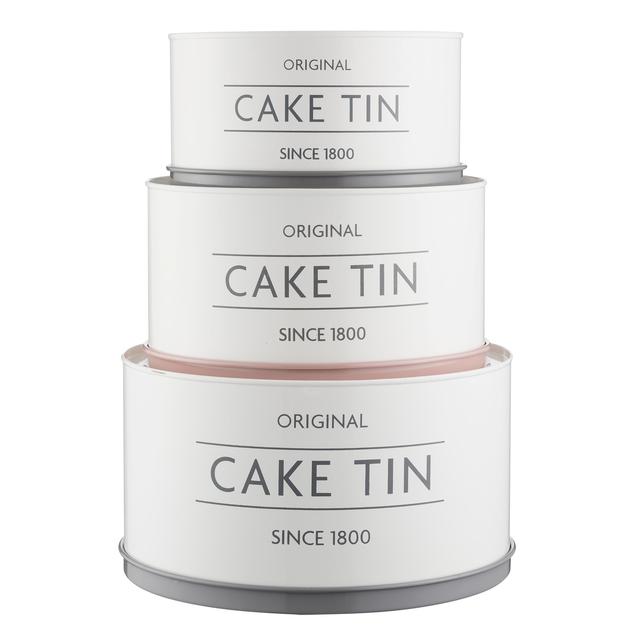 Mason Cash Innovative Cake Tins Set of 3   3 per pack GOODS M&S   