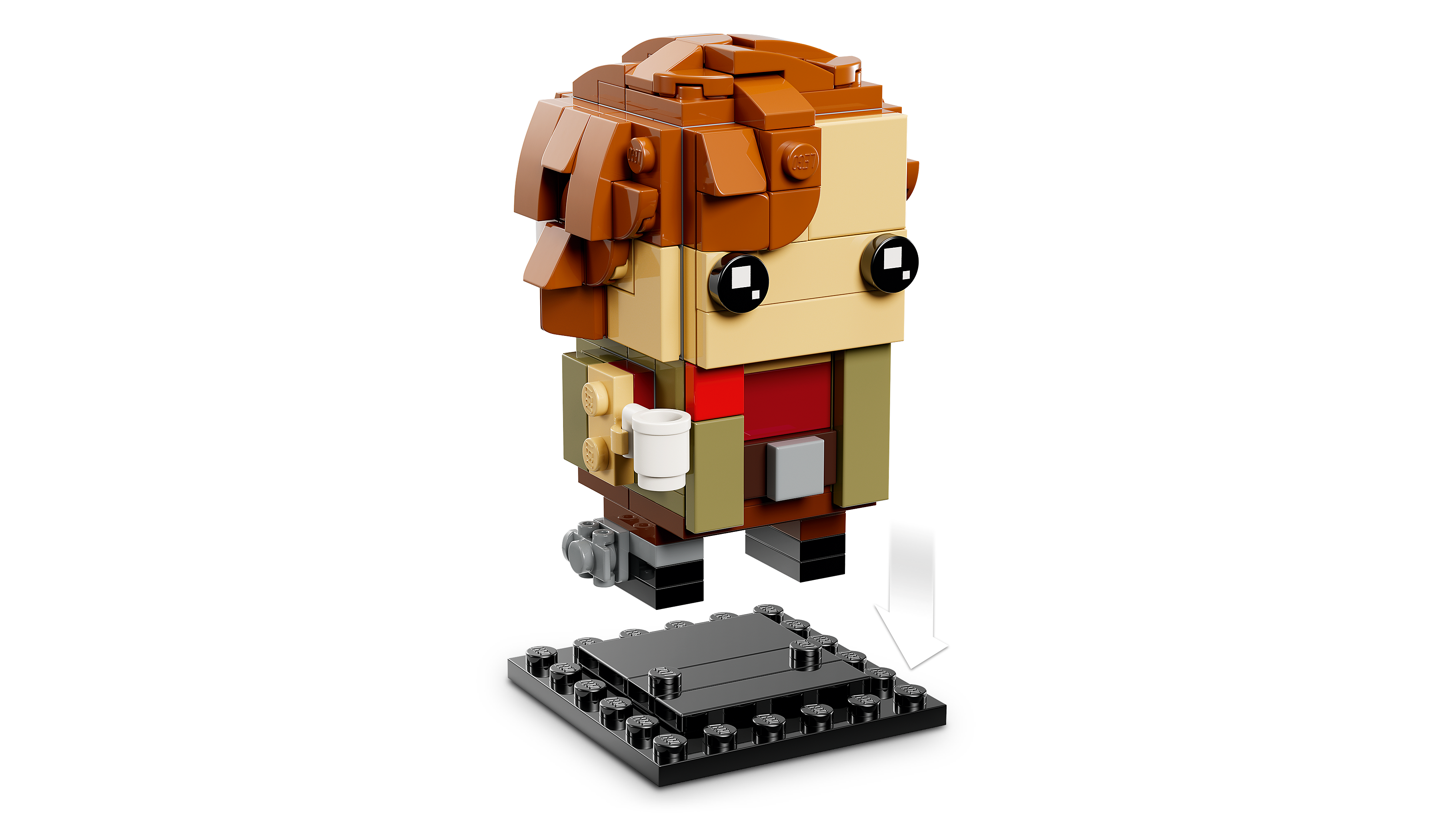 LEGO Star Wars BrickHeadz Mandalorian Grogu set 661 pieces, UK version