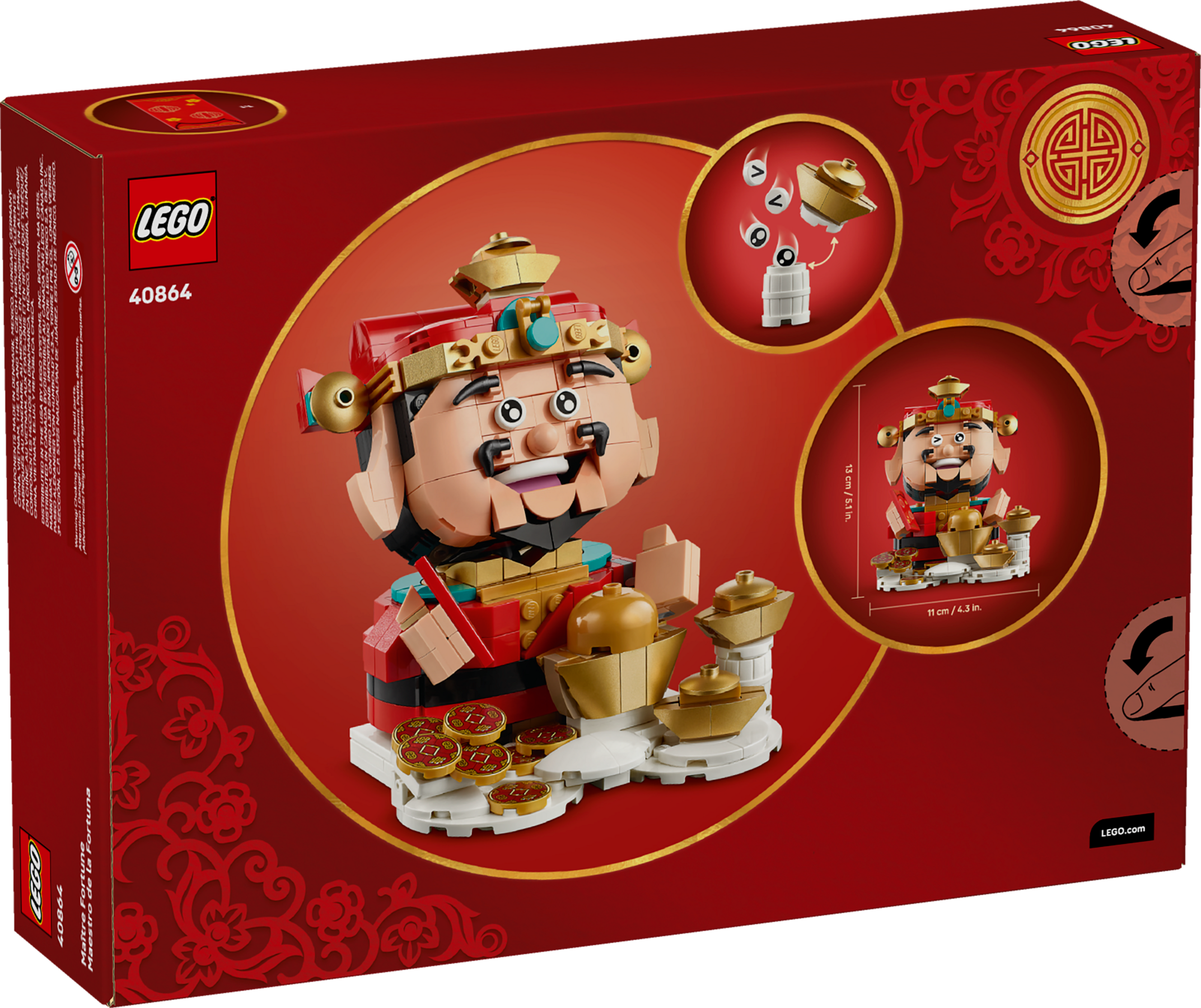 LEGO Fortune Master building set 386 pieces, UK version