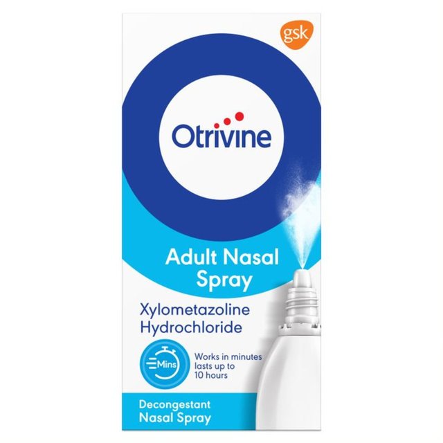 Otrivine Decongestant Adult Nasal Spray   10ml GOODS M&S   