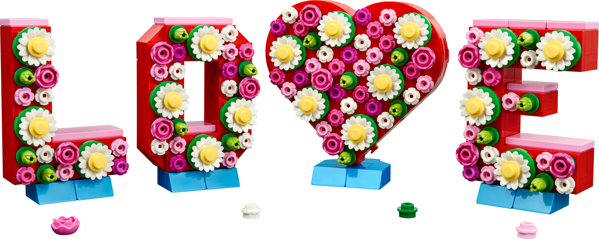 LEGO Love Letters building set 345 pieces - British product