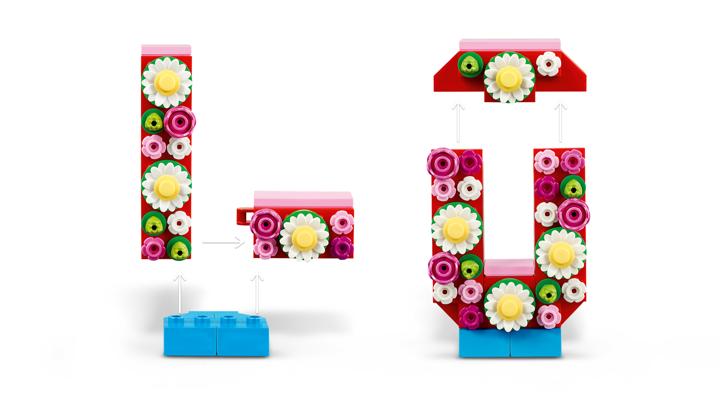LEGO Love Letters building set 345 pieces - British product