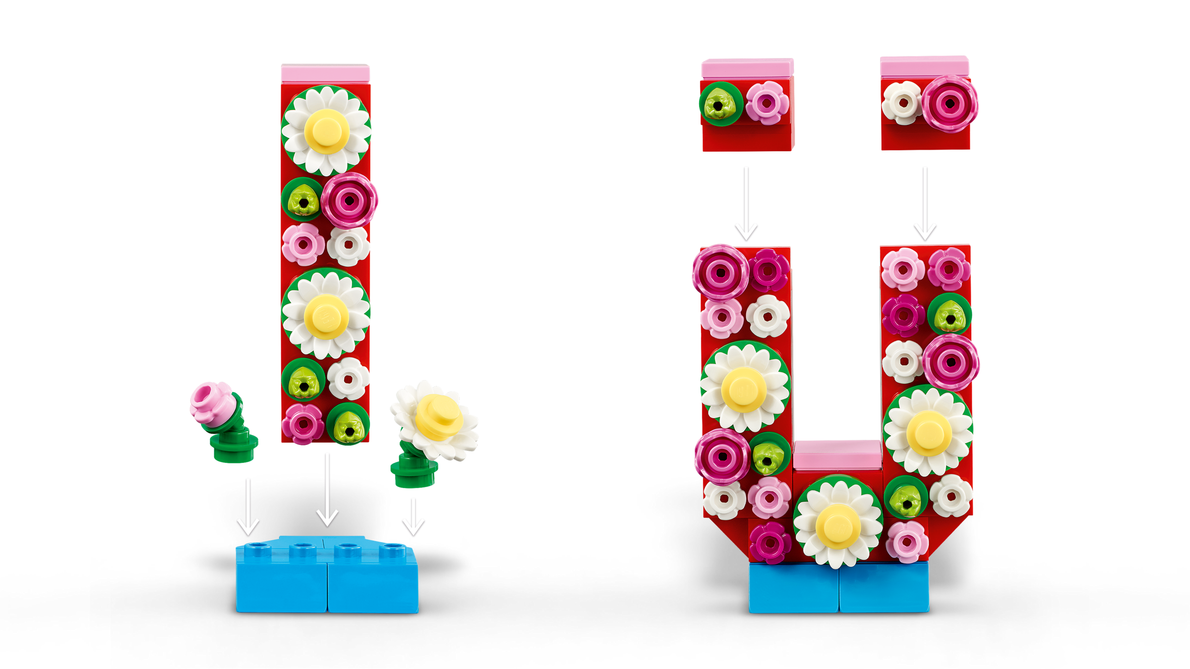 LEGO Love Letters building set 345 pieces - British product