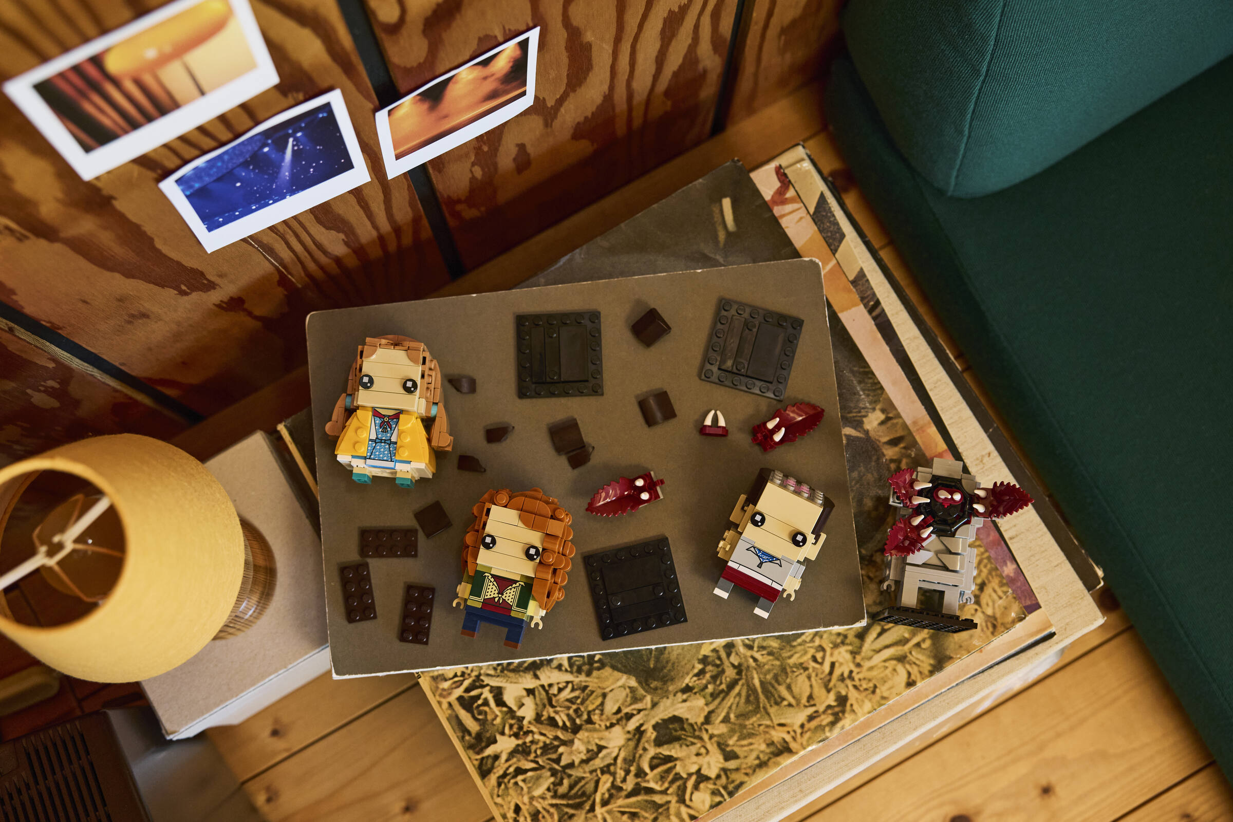 LEGO Stranger Things BrickHeadz figures, UK version