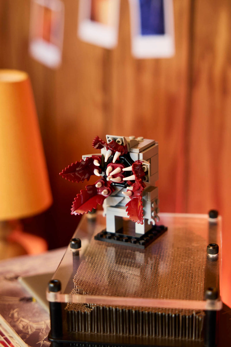 LEGO Stranger Things BrickHeadz figures, UK version