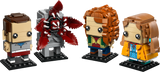 LEGO Stranger Things BrickHeadz figures, UK version