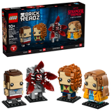 LEGO Stranger Things BrickHeadz figures, UK version