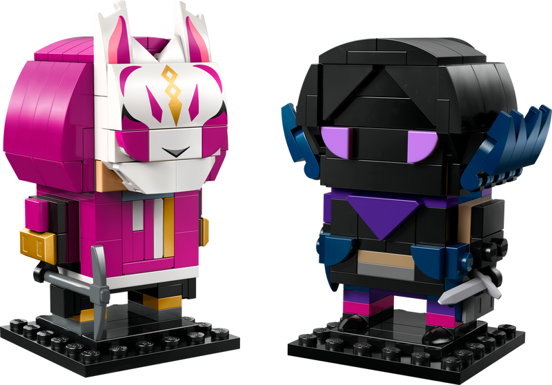 LEGO BrickHeadz Fortnite Drift Raven figures 280 pieces - British product