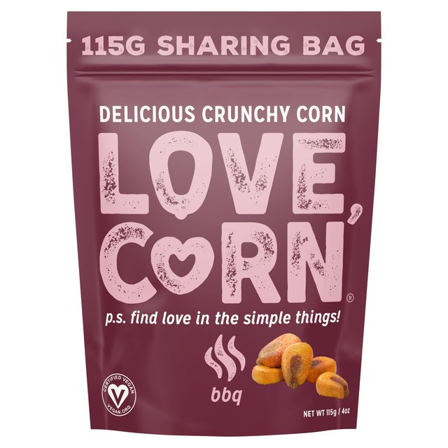 LOVE CORN BBQ Crunchy Corn   115g GOODS M&S   