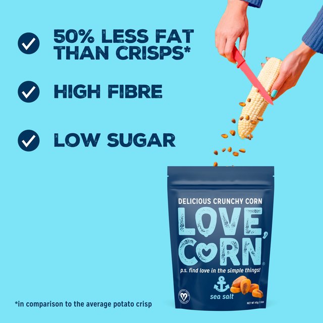 LOVE CORN Sea Salt Crunchy Corn   115g